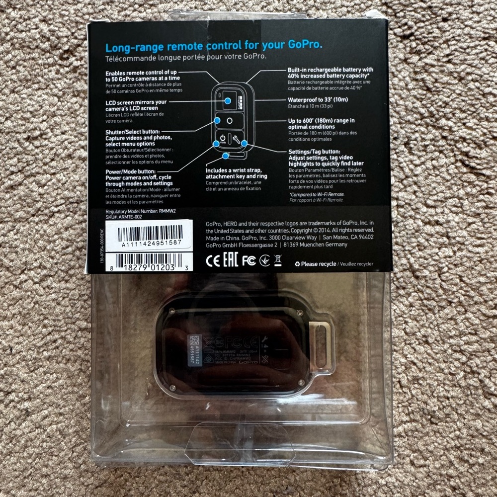 GoPro Smart Remote - Picture 2 of 4